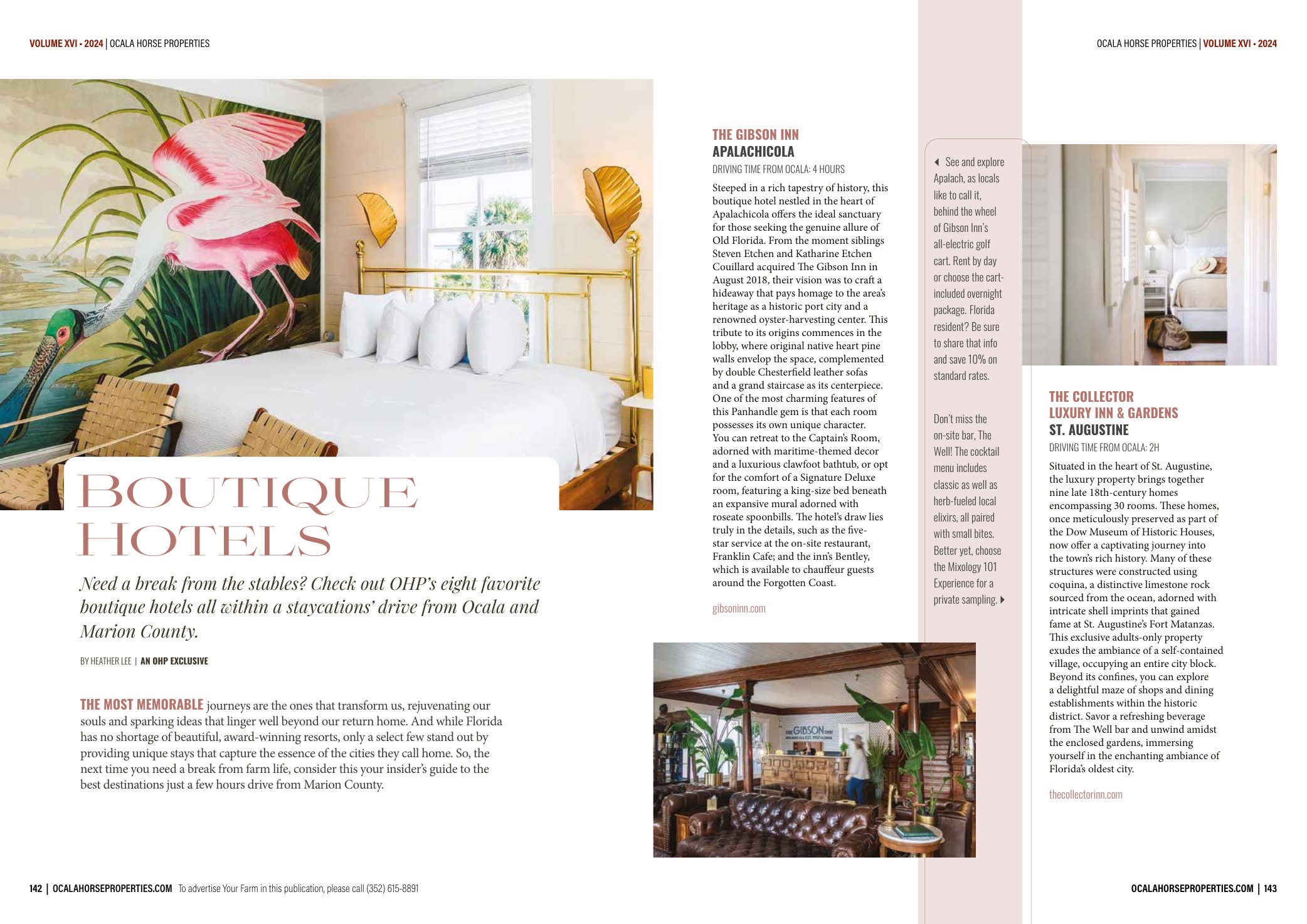 Boutique Hotels, spread 1