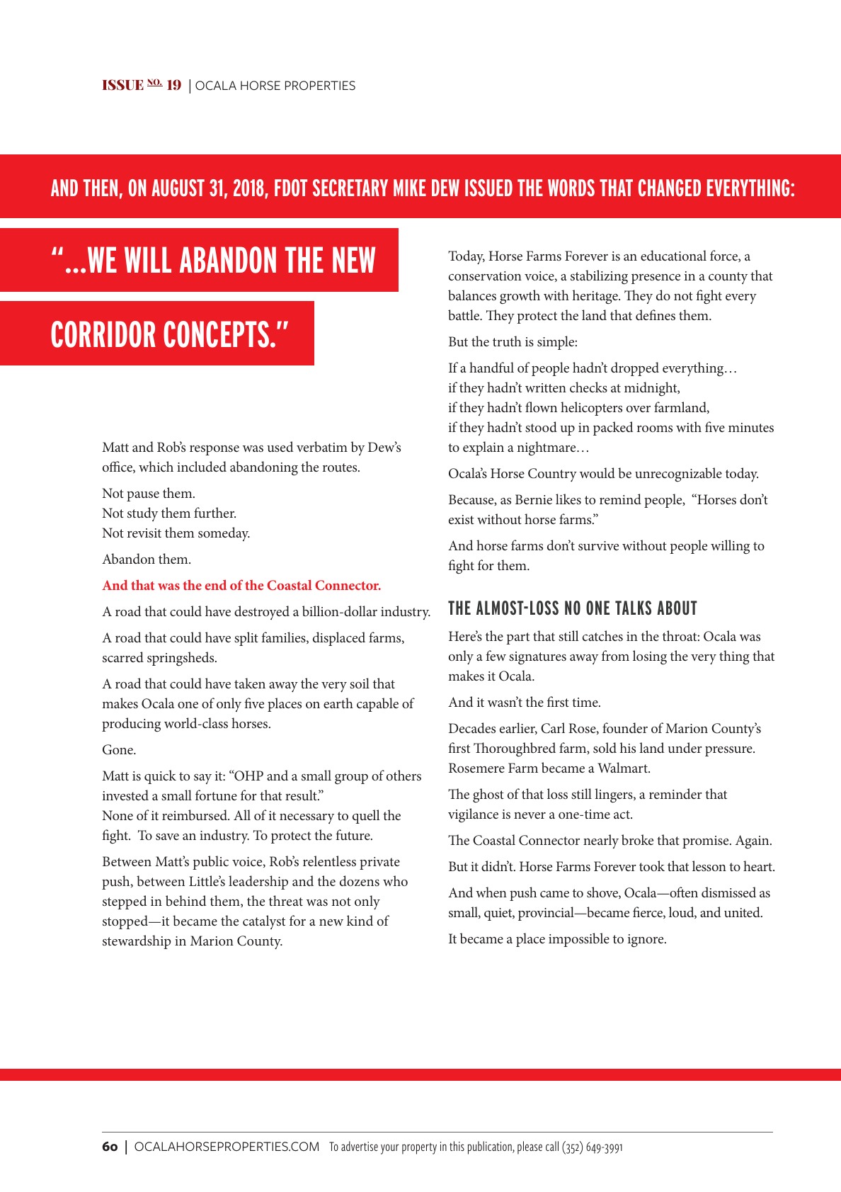 A Thin Red Line, spread 6, left page